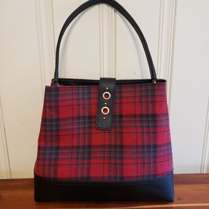 NWOT Tartan Plaid hobo/handbag